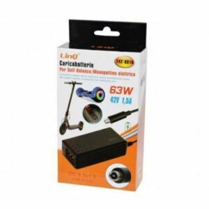 Caricabatterie per Monopattini Elettrici 42V 63W 1,5A DC 8.0x1.6